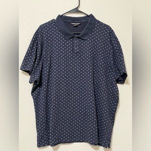 Michael Kors Paisley Print Polo Shirt